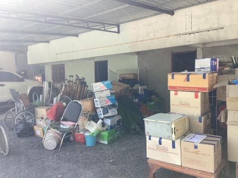 ตรวจสอบการซ่อมแซมบ้านพัก รพ.สต.หินดาดน้อย