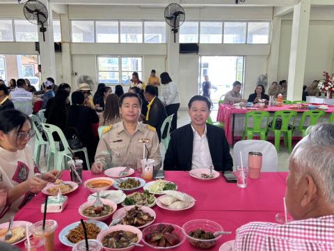 ต้อนรับนายอำเภอ สุทพ เบียร์ดี