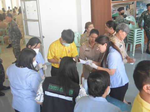 ตรวจยาเสพติด กำนัน ผู้ใหญ่บ้าน