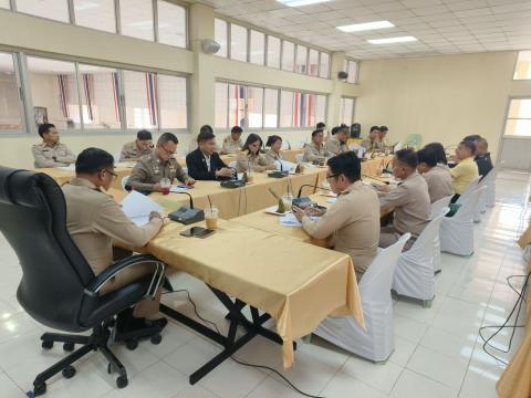 ประชุมกำนัน ผู้ใหญ่บ้าน ฯลฯ