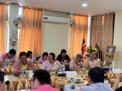 ประชุมเตรียมงาน อสม. ครั้ง 4