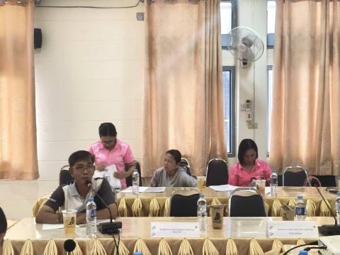 ประชุมประธาน อสม. บึงสามพัน