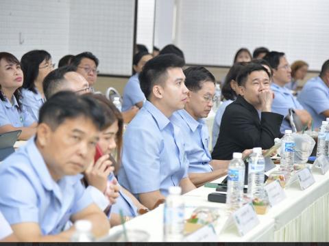 ประชุมรับนโยบายการตรวจราชการกรณีปกติรอบที่ 2 ปีงบประมาณ 2568