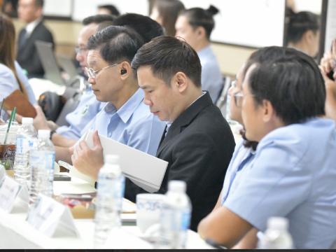 ประชุมรับนโยบายการตรวจราชการกรณีปกติรอบที่ 2 ปีงบประมาณ 2568