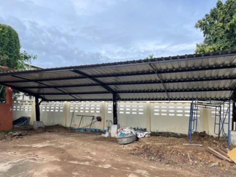 จัดสร้างที่จอดรถยนต์/รถมอเตอร์ไซค์ คลินิกแพทย์แผนไทย