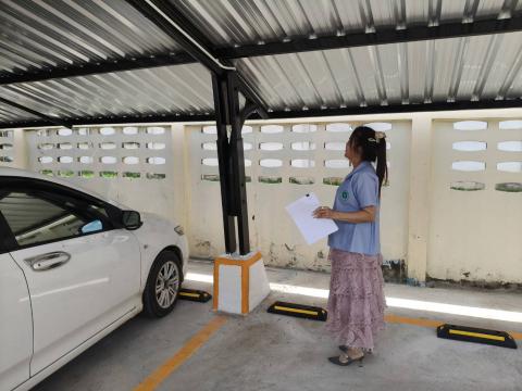 จัดสร้างที่จอดรถยนต์/รถมอเตอร์ไซค์ คลินิกแพทย์แผนไทย