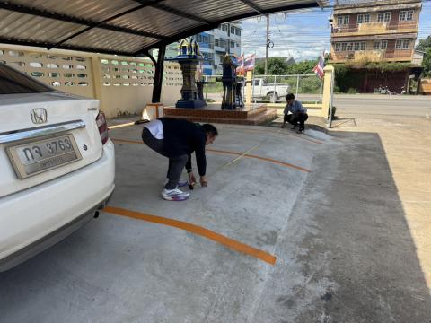 จัดสร้างที่จอดรถยนต์/รถมอเตอร์ไซค์ คลินิกแพทย์แผนไทย