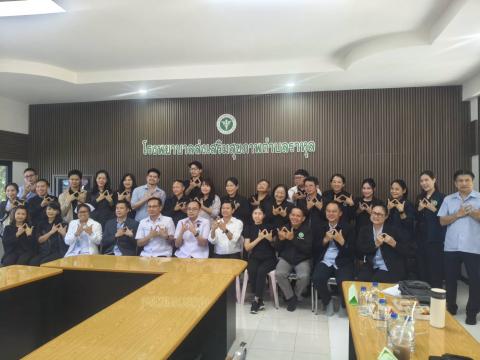 คณะนิเทศงานบูรณาการ เยี่ยมเสริมพลัง เครือข่ายสุขภาพระดับอำเภอ คร