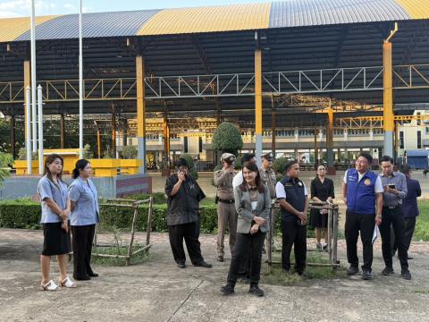 เตรียมการรับเสด็จทูลกระหม่อมหญิงอุบลรัตนราชกัญญา สิริวัฒนาพรรณวด