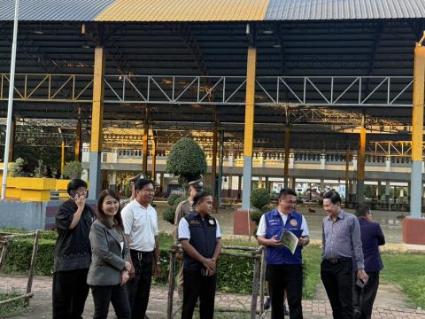 เตรียมการรับเสด็จทูลกระหม่อมหญิงอุบลรัตนราชกัญญา สิริวัฒนาพรรณวด