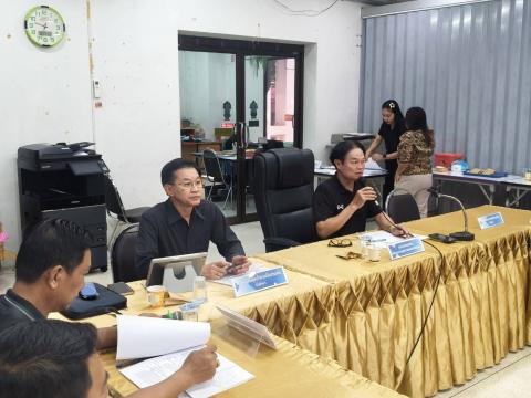 ประชุม กปท อบต.หนองแจง