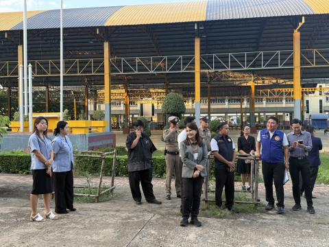เตรียมการรับเสด็จทูลกระหม่อมหญิงอุบลรัตนราชกัญญา สิริวัฒนาพรรณวด
