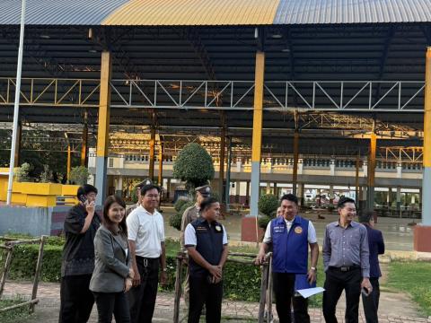 เตรียมการรับเสด็จทูลกระหม่อมหญิงอุบลรัตนราชกัญญา สิริวัฒนาพรรณวด