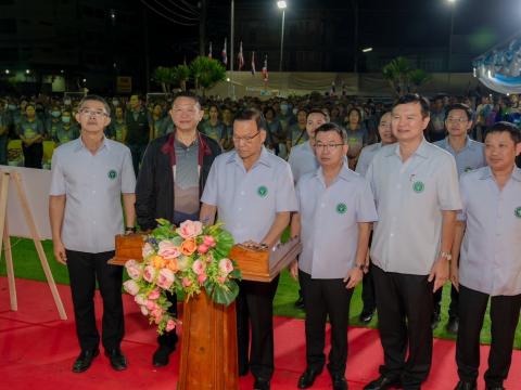 รมช เปิด คลินิกการแพทย์แผนไทย สำนักงานสาธารณสุขอําเภอบึงสามพัน