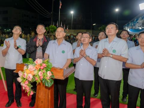 รมช เปิด คลินิกการแพทย์แผนไทย สำนักงานสาธารณสุขอําเภอบึงสามพัน