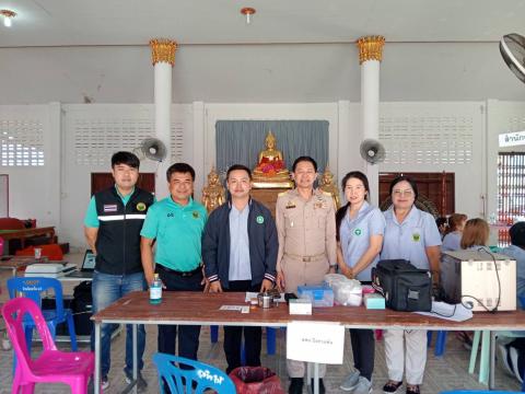 โครงการหน่วยบำบัดทุกข์ บำรุงสุข สร้างรอยยิ้มให้ประชาชน จังหวัดเพ