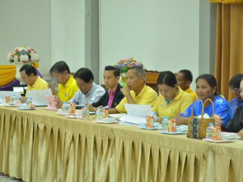 ประชุมคณะกรรมการพัฒนาเทศบาลตำบลซับสมอทอด เพื่อจัดทำร่างแผนพัฒนาท