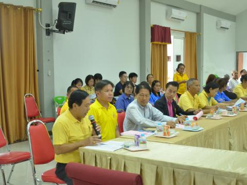 ประชุมคณะกรรมการพัฒนาเทศบาลตำบลซับสมอทอด เพื่อจัดทำร่างแผนพัฒนาท