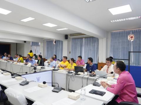 การประชุมคณะทำงานแก้ไขปัญหาพื้นที่โรงพยาบาลส่งเสริมสุขภาพตำบลที่