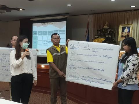 โครงการอบรมสร้างการรับรู้บทบาทการดูแลผู้ป่วยยาเสพติดที่มีอาการทา